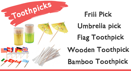 Toothpick disposables